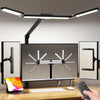 LumenClamp LED Desk Lamp — Clamp Mount, Stepless Dimming