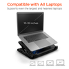 Elevate Air Laptop Cooling Stand — Portable, Ventilated