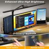 LumenClamp LED Desk Lamp — Clamp Mount, Stepless Dimming