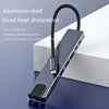PortHub 8-in-1 USB-C hub aluminum shell