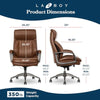 AirLeather Pro High-Back Ergonomic Chair