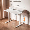 DrawerDesk Electric Standing Desk 40"