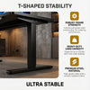 WideSpan Electric Standing Desk 71"