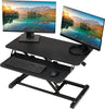 CompactRise Standing Desk Converter 32" – Black