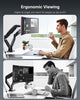 DualView USB Monitor Arm — Dual Screen, Height Adjustable