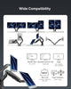 DualView USB Monitor Arm — Dual Screen, Height Adjustable