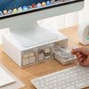 DrawerRise monitor stand riser with storage drawer