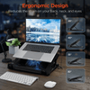 Elevate Air Laptop Cooling Stand — Portable, Ventilated