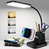 LumenCharge LED Desk Lamp — Wireless Charger, Black