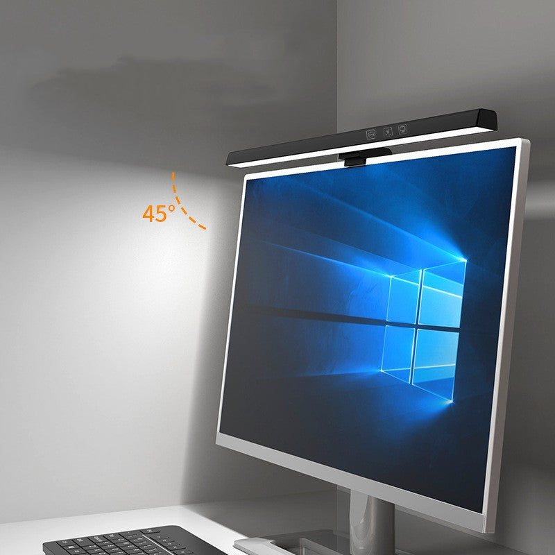 GlowBar USB monitor light bar mounted on a monitor