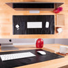 DeskShield Leather Desk Pad — Large Non-Slip Workspace Mat